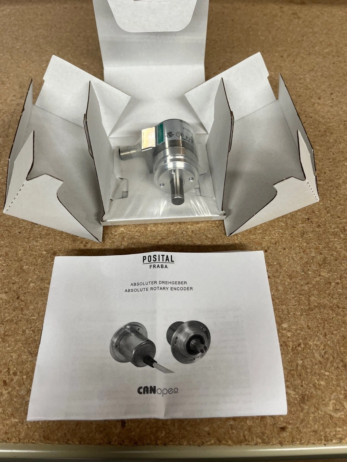 POSITAL FRABA UCD-C901B-0016-D10D-PRV Absolute Rotary Encoder