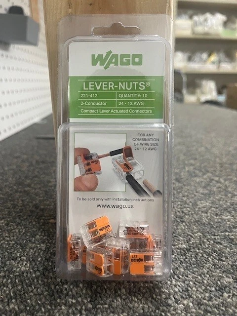 WAGO 221 Lever-Nut Connectors